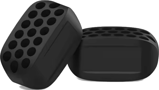 Black silicone maxillapro jaw trainer